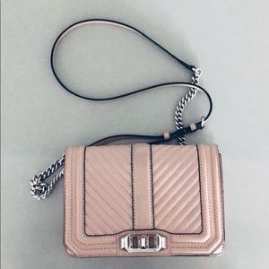 Rebecca Minkoff Chevron Quilted Love Crossbody